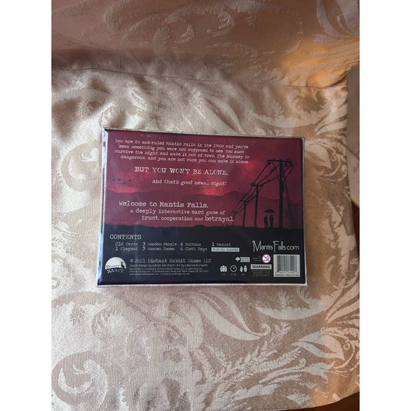 Mantis Falls Board Game | Hidden Traitor Strategy Card Game for 2-3 Players - Picture 7 of 8